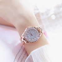 Quartz Watch for Women Analog Quartz Stylish Glitter Luxury Fashion Creative Stainless Steel Stainless Steel Creative / One Year miniinthebox