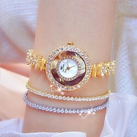 Quartz Watch for Women Analog Quartz Stylish Glitter Luxury Sparkle Creative Stainless Steel Stainless Steel Creative / One Year miniinthebox
