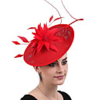 Queen Elizabeth Audrey Hepburn Dresses Retro Vintage 1950s 1920s Dress A-Line Dress Kentucky Derby Hat Pillbox Hat Women