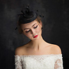 Queen Elizabeth Audrey Hepburn Dresses Retro Vintage 1950s 1920s Dress A-Line Dress Kentucky Derby Hat Pillbox Hat Women