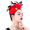 Queen Elizabeth Audrey Hepburn Dresses Retro Vintage 1950s 1920s Dress A-Line Dress Kentucky Derby Hat Pillbox Hat Women