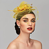 Queen Elizabeth Audrey Hepburn Dresses Retro Vintage Dress A-Line Dress Kentucky Derby Hat Fascinator Hat Women