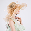 Queen Elizabeth Audrey Hepburn Dresses Retro Vintage Dress A-Line Dress Kentucky Derby Hat Fascinator Hat Women