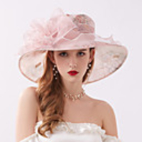 Queen Elizabeth Audrey Hepburn Dresses Retro Vintage Dress A-Line Dress Kentucky Derby Hat Fascinator Hat Women