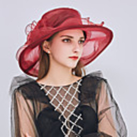 Queen Elizabeth Audrey Hepburn Dresses Retro Vintage Dress A-Line Dress Kentucky Derby Hat Fascinator Hat Women