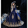 Queen Princess Rococo Baroque Victorian 18th Century Ball Gown Dress Masquerade Costume Women