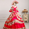 Queen Princess Rococo Baroque Victorian 18th Century Ball Gown Dress Masquerade Women