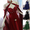 Queen Retro Vintage Medieval Dress Masquerade Women