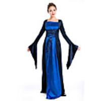 Queen Victorian Victorian Medieval Renaissance 18th Century Wasp-Waisted Dress Women
