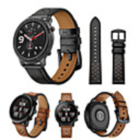 Quick Fit First Layer Genuine Leather Watch Band Strap For Huami Amazfit GTR 47mm/Pace/1 Stratos/Stratos 2 2S