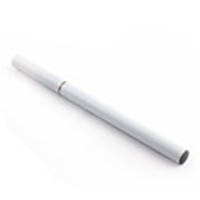 Quit Smoking USB Rechargeable Women Electronic Cigarette with 4-Refills and Mirror - White