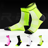 R-BAO Athletic Sports Socks Running Socks 1 Pair Men
