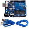 R3 Board ATmega328P with USB Cable for Arduino - Compatible With ArduinoIDE R3 Mega 2560 Nano Robot AVR MCU