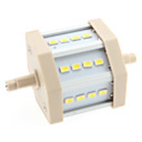 R7S 6W 12x5630 SMD 560-600LM 6000-6500K Natural White Light LED Corn Bulb (85-265V)