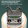 R9S Wireless Earbuds TWS Headphones Bluetooth5.0 Stereo with Volume Control with Charging Box Mobile Power for Smartphones Smart Touch Control for Mobile Phone
