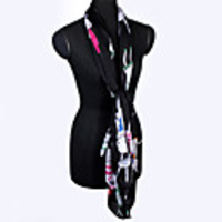 Rabbit Decorative Pattern Pure Cotton Scarf