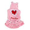 Rabbit Style Hoodie Coat for Dogs (XS-XL,  Pink)