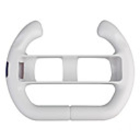 Racing Sterring Wheel Controller for Wii (White)
