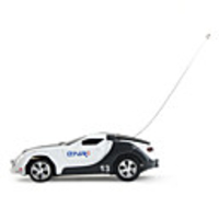 Radio Control Mini Racing Car (White,  35MHz)