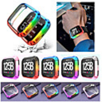 Rainbow 360 Degree Protection Cover For Fitbit Versa 2 Band Case Plating For FitBit Versa Accessories Screen Protective Case