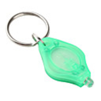 Rainbow Color Changing 22000 mcd LED Flashlight Keychain (7 colors included)