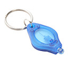 Rainbow Color White Light 22000 mcd LED Flashlight Keychain (Small,  7 Colors Included)