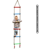 Rainbow Plastic Six-Section Climbing Rope Ladder for Kids, Hanging Ladder for Swing Set-Tree Ladder Toy for Children, Climbing Ladder Fitness Toy Exercise Equipment miniinthebox