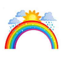 Rainbow Still Life Wall Stickers Plane Wall Stickers Decorative Wall Stickers PVC Home Decoration Wall Decal Wall / Window Decoration 1pc