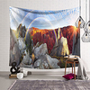 Rainbow Wall Tapestry Art Decor Blanket Curtain Hanging Home Bedroom Living Room Decoration Polyester miniinthebox