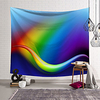 Rainbow Wall Tapestry Art Decor Blanket Curtain Hanging Home Bedroom Living Room Decoration Polyester miniinthebox
