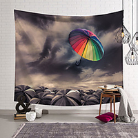 Rainbow Wall Tapestry Art Decor Blanket Curtain Hanging Home Bedroom Living Room Decoration Polyester miniinthebox