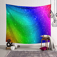 Rainbow Wall Tapestry Art Decor Blanket Curtain Hanging Home Bedroom Living Room Decoration Polyester miniinthebox