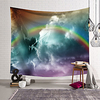 Rainbow Wall Tapestry Art Decor Blanket Curtain Hanging Home Bedroom Living Room Decoration Polyester miniinthebox