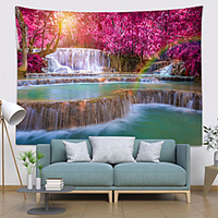 Rainbow Wall Tapestry Art Decor Blanket Curtain Hanging Home Bedroom Living Room Decoration Polyester miniinthebox