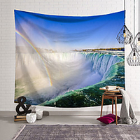 Rainbow Wall Tapestry Art Decor Blanket Curtain Hanging Home Bedroom Living Room Decoration Polyester miniinthebox