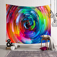 Rainbow Wall Tapestry Art Decor Blanket Curtain Hanging Home Bedroom Living Room Decoration Polyester miniinthebox