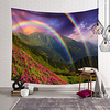 Rainbow Wall Tapestry Art Decor Blanket Curtain Hanging Home Bedroom Living Room Decoration Polyester miniinthebox