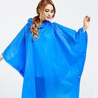 Raincoat Adult Poncho Cloak Cycling Adult Raincoat Outdoor Mountaineering Travel Raincoat Non-disposable Poncho miniinthebox