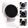 Rall Ball Pattern Blue LED Wrist Watch