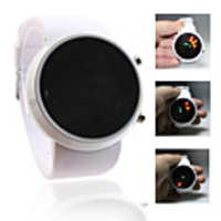 Rall Ball Pattern Multicolor LED Wrist Watch