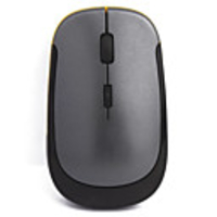 Rapoo 3500 2.4GHz Wireless 800/1600DPI USB Laser Mouse w/ Receiver (Gray)