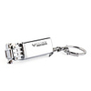Raythor Portable Lighter With Keychain(Silver)