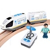 RC Electric Express Truck Toy Race Car Track Sets Truck Train Police car Vehicles Electric A Grade ABS Plastic Kid