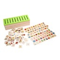 Reading Toy Parent-Child Interaction Envelope / Rectangular Family Wooden 80 pcs Child