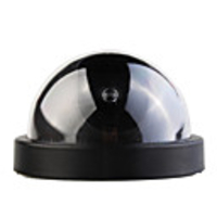 Realistic Dummy Decoy Security Camera with Blinking LED - Small (2 AA)