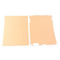 Rear Cover Sticker for iPad 2 and iPhone 4 - Golden