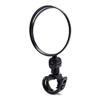 Rear View Mirror Bar End Bike Rear View Mirror 360 Rotating Easy to Install Safety Cycling Bicycle motorcycle Bike Glasses Plastic Black Road Bike Mountain Bike MTB miniinthebox