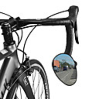 Rear View Mirror Drop Bar Bike Mirror Adjustable Durable Easy to Install Cycling Bicycle motorcycle Bike Engineering Plastics PVC(PolyVinyl Chloride) Black Mountain Bike MTB Folding Bike Recreational
