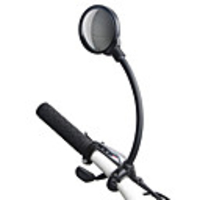 Rear View Mirror Handlebar Bike Rear View Mirror Convex Mirror Adjustable Universal Flexible Cycling Bicycle motorcycle Bike Aluminum Alloy PVC Black Mountain Bike MTB Folding Bike Recreational