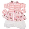 Reborn Baby Dolls Clothes Reborn Doll Accesories Cotton Fabric for 17-18 Inch Reborn Doll Not Include Reborn Doll Flower Cake Soft Pure Handmade Girls